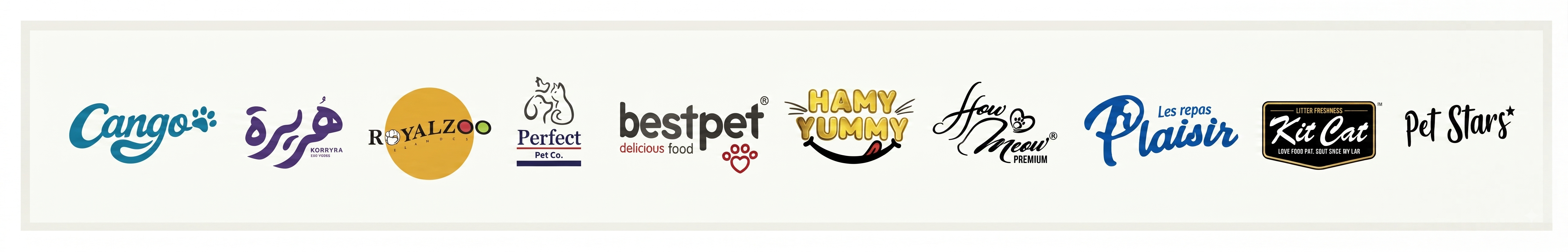 Featured pet food brands